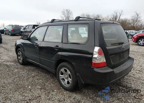 2006 Subaru Forester 2.5X from USA, damaged, VIN JF1SG636X6H755941